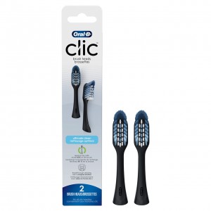 Akcesoria Oral-B Clic Toothbrush Replacement Brush Heads Czarne | PL_OB72591