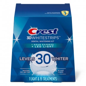 Akcesoria Oral-B Crest 3DWhitestrips Dental Whitening Kit 1 Hour Express + LED Głęboka | PL_OB85019
