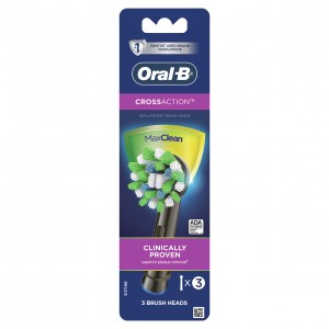 Inne główki szczoteczki Oral-B CrossAction Czarne | PL_OB16245