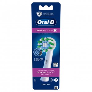Inne główki szczoteczki Oral-B CrossAction X-Filament Białe | PL_OB64651