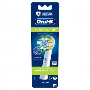 Inne główki szczoteczki Oral-B FlossAction X-Filament Białe | PL_OB10808