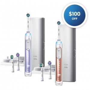 Seria Genius Oral-B Genius 7500 Rechargeable Fioletowe Różowe Złote | PL_OB53077