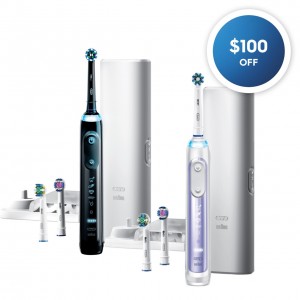 Seria Genius Oral-B Genius 7500 Rechargeable Czarne Fioletowe | PL_OB71858