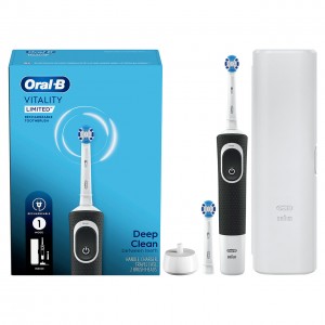 Seria Pro Oral-B Vitality Limited Rechargeable Białe Czarne | PL_OB46351